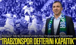 Rizespor Teknik Direktöründen Flaş Trabzonspor Açıklaması; “Trabzonspor Defterini Kapattık”