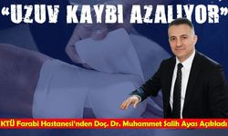 KTÜ Farabi Hastanesi’nden Doç. Dr. Muhammet Salih Ayas Açıkladı;“Uzuv Kaybı Azalıyor”