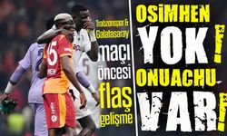 Trabzonspor & Galatasaray maçı öncesi flaş gelişme; Osimhen Yok, Onuachu Var
