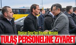 Başkan Genç TULAŞ Personeliyle Bayramlaştı