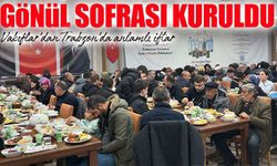 Vakıflar’dan Trabzon’da anlamlı iftar: Vatandaşlar ve basın aynı sofrada buluştu