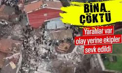 Fatih Ayvansaray'da Bina Çöktü: Enkaz Altında Kalanlar Var!