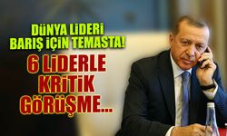 Dünya Lideri Barış için Temasta! 6 Liderle Kritik Görüşme
