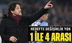 Trabzonspor’da Teknik Direktör Fatih Tekke, Hedefinin ne olduğunu söyledi