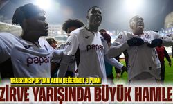 Zirve Yarışında Büyük Hamle! Trabzonspor’dan Altın Değerinde 3 Puan