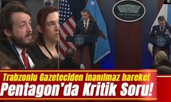 Trabzonlu Gazeteciden Pentagon’da Kritik Soru! ABD’li Bakana İran ve Kürtler Soruldu