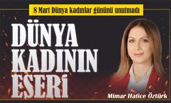 Ortahisar Belediyesi önceki dönem Meclis Üyesi Mimar Hatice Öztürk'ten Dünyaya mesaj