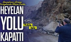 Gümüşhane-Giresun Karayolu Heyelan Nedeniyle Kapandı