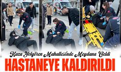 Trabzon’da Kaza: Motokurye Yaralandı