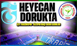 Papara Park’ta Karadeniz Derbisi: Trabzonspor Rizespor’u Ağırlıyor İşte Takım Kadroları