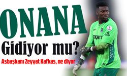 Trabzonspor Asbaşkanı Zeyyat Kafkas, kaleci Andre Onana için neler söyledi? Gidecek mi kalacak mı?