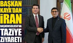 Başkan Ahmet Kaya’dan İran Başkonsolosu’na taziye ve dayanışma ziyareti