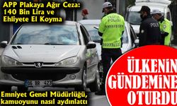 Emniyet Genel Müdürlüğü, kamuoyunda APP plaka olarak bilinen yetkisiz plakaların hukuken geçerli olmadığını açıkladı