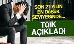 Son 21 Yılın En Düşük Seviyesinde! TÜİK Verileri Açıkladı