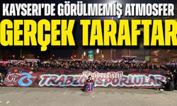 Kayseri Deplasmanında Bordo-Mavi Fırtına! Üniversiteli Taraftarlar Tribünleri Salladı