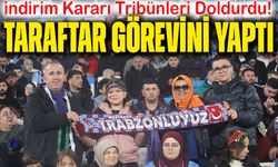 İndirim Kararı Tribünleri Doldurdu! Taraftar Trabzonspor’u Yalnız Bırakmadı