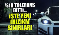 Hız Sınırında %10 Tolerans Bitti: İşte Yeni Km Sınırları!