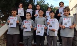 Trabzon’da Öğrencilerin Hazırladığı Doğanköy Havadis Gazetesi Mahallede İlgi Odağı Oldu