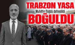 Trabzon’da Muhittin Düğdü gözyaşlarıyla uğurlandı