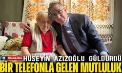 Bir Telefonla Gelen Mutluluk! Sürmene’de 96 Yaşındaki Teyzeye Duygulandıran Jest