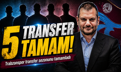 Trabzonspor Transfer Sezonunu Tamamladı; 5 Transfer Tamam!