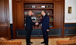 Trabzon’da Polis Haftası kapsamında Vali Şahin’e ziyaret