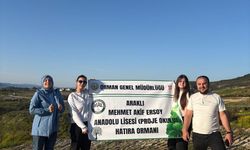 Araklılı Öğrencilerden Anlamlı Proje: Yanan Alanlar Fidanlarla Yeşerdi