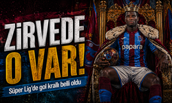 Süper Lig’de gol krallı belli oldu; Zirvede Trabzonspor’un Gol Makinesi Var!