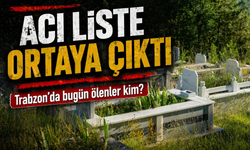 Trabzon’da Günün En Üzücü Gelişmesi: 11 Kişinin Vefat Listesi Açıklandı