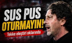 Trabzonspor’da Teknik Adam Tekke ve kenar yönetimi eleştiri oklarının hedefinde;" Sus Pus Oturmayın"