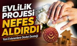 Devlet destekli evlilik projesi gençlere nefes aldırdı