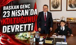 Başkan Genç 23 Nisan’da Koltuğunu Devretti; Hamza’dan dikkat çeken talepler