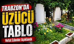 İlçelere Göre Açıklandı: Trabzon’da 24 Mayıs'ta 19 Kişinin Vefat Detayları
