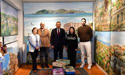 Trabzon’da Sanat Dolu Ziyaret: Yıldırım Atölyesi İlgi Gördü