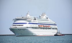 'Astoria Grande' kruvaziyeri Samsun'a geldi