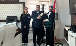 Bafra'da mesleki eğitim merkezinden Emniyet Müdürlüğüne ziyaret