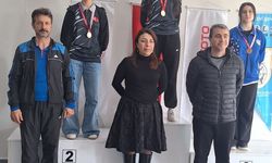 Bafralı atıcılar il birinciliği müsabakalarında 11 madalya kazandı