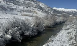 Bayburt'ta soğuk hava etkili oldu