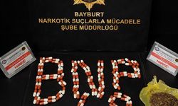 Bayburt'ta yasaklı madde operasyonunda 1 şüpheli yakalandı