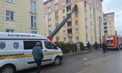 Evde çıkan yangında yaralanan kişi hastaneye kaldırıldı