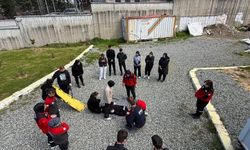 Giresun Üniversitesi'nde afete hazırlık eğitimi düzenlendi