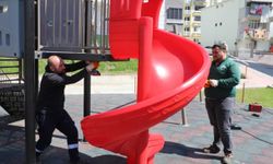 İlkadım Belediyesi park ve bahçelerdeki bakım, onarım, tadilat çalışmalarını sürdürüyor