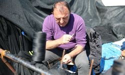 Karadenizli balıkçılar ağ bakımı mesaisine başladı