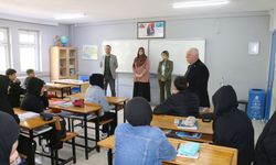 Of İlçe Milli Eğitim Müdürü Kabahasanoğlu okul ziyaretlerinde bulundu