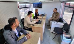 Samsun Büyükşehir Belediyesi Havza'da 153 Mobil Çözüm Merkezi kurdu