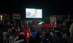 Samsun ve çevre illerde Kosova-Türkiye maçı dev ekranlardan izlendi