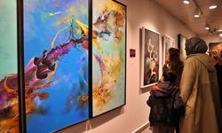 Samsun'da 'Transhüman-izm' sergisi sanatseverlerin beğenisine sunuldu