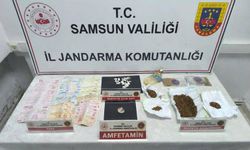 Samsun'da yasaklı madde operasyonunda 4 zanlı yakalandı