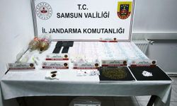 Samsun'da yasaklı madde operasyonunda 5 zanlı yakalandı