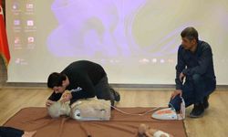 Bayburt'ta emniyet personeline ilk yardım eğitimi verildi